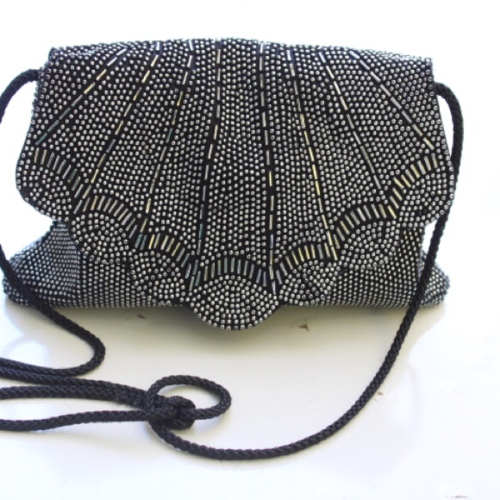 Beautiful beaded cross body bag